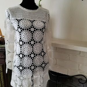 Top shop Crochet Long Sleeve
